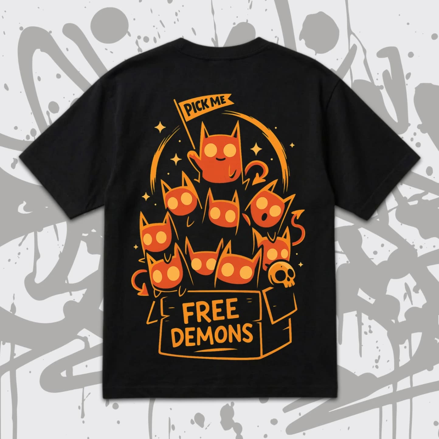 Тениска Oversize - Free Demons